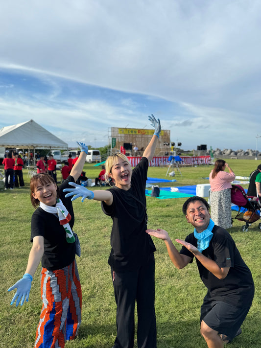喜界島の夏祭り終了!HOWBEブース大盛況でした!