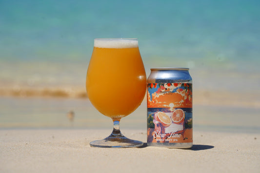 喜界島唯一のクラフトビール「SlowTime」好評発売中です!